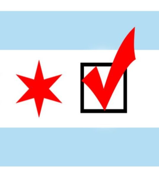 Chicago Flag - Vote